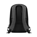 Mochila tiracolo para portátil de 13'' e com porta USB Energize cor preto quarta vista