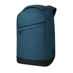 Mochila tiracolo para portátil de 13'' e com porta USB Energize cor azul