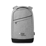 Mochila tiracolo para portátil de 13'' e com porta USB Energize cor cinzento terceira vista principal