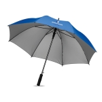 Guarda-chuva moderno com interior prateado ø120 Monsoon Plus cor azul real vista principal