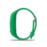 Pulseira desportiva promocional para oferecer em eventos de Crossfit cor verde-lima segunda vista