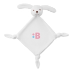 Mantinha publicitária para bebé e merchandising DouDou Animals cor branco vista principal
