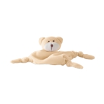 Mantinha publicitária para bebé e merchandising DouDou Animals cor bege terceira vista