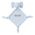 Mantinha publicitária para bebé e merchandising DouDou Animals cor azul-claro vista principal