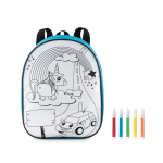 Mochila ColorTime cor turquesa
