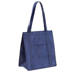 Saco de compras non-woven frigorífico 80 g/m2 Shopper cor azul