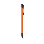 Simples caneta de alumínio com corpo colorido tinta azul SoftLine