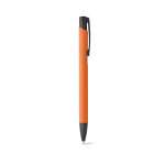 Simples caneta de alumínio com corpo colorido tinta azul SoftLine