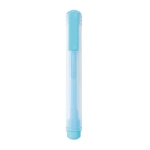 Marca-texto fluorescente personalizado Carioca Corvina Memory cor azul-claro primeira vista