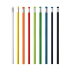 Lápis publicitário com personalização a cor bem garrida UniColor varias cores