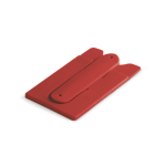 Porta-cartões de silicone com adesivo para telemóvel MobileStand