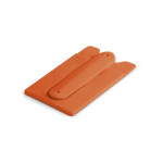Porta-cartões de silicone com adesivo para telemóvel MobileStand