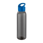 Elegante garrafa corporativa de plástico de cor preta 630ml Dark cor azul real