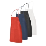 Aventais baratos em non-woven com bolso 80 g/m2 Basic Style varias cores