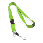Lanyard de poliéster de 2 cm com fecho de segurança Doubleclip Extra