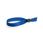 Pulseira para eventos de cetim suave e brilhante com fecho segurança