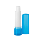 Bálsamo labial personalizado barato FPS 15 LipStick Clear cor azul transparente terceira vista