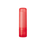 Bálsamo labial personalizado barato FPS 15 LipStick Clear cor vermelho transparente