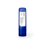 Bálsamo labial personalizado barato FPS 15 LipStick Clear cor azul-marinho segunda vista