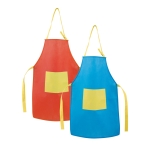 Avental infantil non-woven para publicidade, 80 g/m2 Minicook varias cores