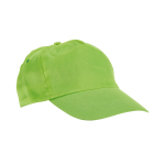 Bonés personalizados baratos para crianças fecho de velcro Kidscolor cor verde-claro