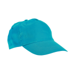 Bonés personalizados baratos para crianças fecho de velcro Kidscolor cor azul-claro