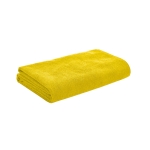 Toalha de praia de microfibra para clientes 250 g/m2 Beachclub cor amarelo