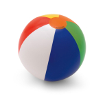 Bola de praia insuflável multicolorida feita de PVC opaco