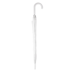 Guarda-chuvas transparentes com logo no cabo ø98 Blanc cor branco primeira vista