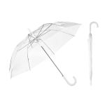 Guarda-chuvas transparentes com logo no cabo ø98 Blanc varias cores