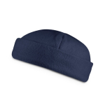 Gorro de inverno personalizado de tecido polar 220 g/m2 Expedition cor azul