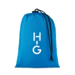 Cama de rede de viagem personalizada, nylon, saco e mosquetão Explorer cor azul real vista principal quarta vista