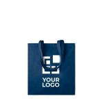 Saco de algodão com asas compridas reforçadas 140 g/m2 Eco Max Color cor azul vista principal