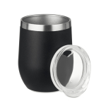 Copos térmicos personalizados de aço inoxidável 300ml Cuisine cor preto segunda vista
