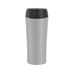 Caneca térmica com sistema anti-gotas e antiderrapante 470ml Urban cor cinzento primeira vista