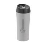 Caneca térmica com sistema anti-gotas e antiderrapante 470ml Urban cor cinzento imagem com logo