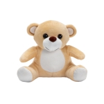 Ursinho de peluche macio para oferecer em feiras e eventos Pooky cor castanho primeira vista