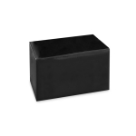 Coluna de som Bluetooth minimalista com alça e microfone Club cor cinzento na caixa