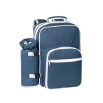 Mochila completa para piquenique com talheres Set Picnic Parkview cor azul