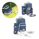 Mochila completa para piquenique com talheres Set Picnic Parkview varias cores