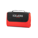 Manta dobrável para piquenique tecido polar 180 g/m2 Meadow cor vermelho imagem com logo