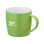 Caneca Mochaccino cor verde-claro imagem com logo