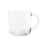 Canecas personalizadas baratas de vidro com smiley 230ml Cristal cor transparente primeira vista