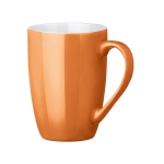 Caneca Color Round cor cor-de-laranja