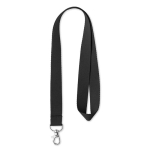 Lanyard Regular 15mm cor preto sétima vista