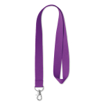 Lanyard Regular 15mm cor violeta sétima vista