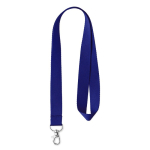 Lanyard Regular 15mm cor azul-marinho sétima vista