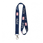 Lanyard Regular 15mm cor azul-marinho