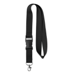 Lanyard Regular Plus 15mm cor preto