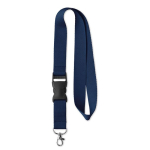 Lanyard Regular Plus 15mm cor azul-marinho